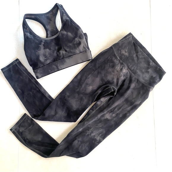 Lycit Plenum Cosmic Black Bra & Leggings set / Top sz XS, Leggings size Small - Picture 9 of 11